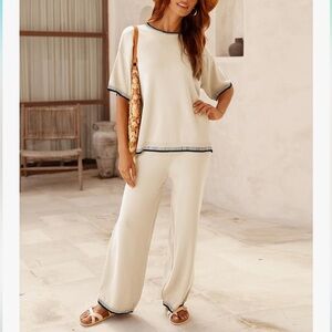 Amazon two piece knit set